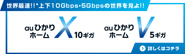 世界最速!!上下10Gbps・5Gbpsの世界を見よ!!