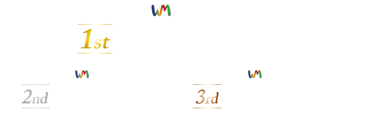 1st 100,000円 2nd 50,000円 3rd 30,000円